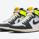 Men's Women's Air Jordan 1 Retro High OG Volt Gold 555088 118