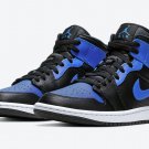Men's Women's Air Jordan 1 Mid Hyper Royal 554724 077