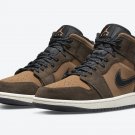 Men's Women's Air Jordan 1 Mid SE Dark Chocolate DC7294 200
