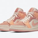 Men's Women's Air Jordan 1 Mid Apricot DH4270 800
