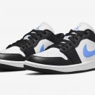 Men's Women's Air Jordan 1 Low Black University Blue DC0774 041