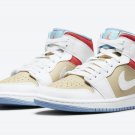 Men's Women's Air Jordan 1 Mid SE Sesame CZ0774 200