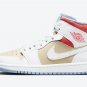 Men's Women's Air Jordan 1 Mid SE Sesame CZ0774 200