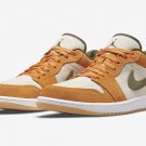 Men's Women's Air Jordan 1 Low SE Light Curry DH6931 102