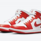 Men's Women's Air Jordan 1 Mid Habanero Red BQ6472 116