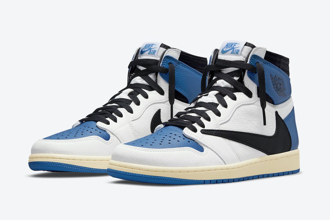 Men's Women's Fragment Design x Travis Scott x Air Jordan 1 Retro High DH3227 105