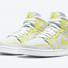 Men's Women's Air Jordan 1 Mid LX Off White Opti Yellow DA5552 107