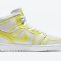 Men's Women's Air Jordan 1 Mid LX Off White Opti Yellow DA5552 107