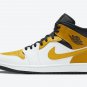 Men's Women's Air Jordan 1 Mid University Gold 554724 170