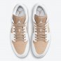 Men's Women's Air Jordan 1 Low Hemp White DN6999 100