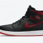 Men's Women's Air Jordan 1 High Zoom Comfort Black University Red CT0979 006