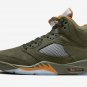 Men's Women's Air Jordan 5 Retro Olive 2024 DD0587 308