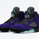 Men's Women's Air Jordan 5 Retro Alternate Grape 136027 500