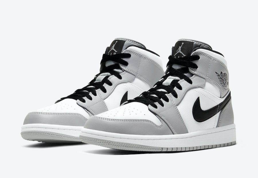 Air Jordan 1 Mid Smoke Grey 554724 092