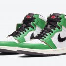 Mens Wmns Air Jordan 1 Retro High OG Lucky Green DB4612 300