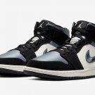 Air Jordan 1 Mid SE Satin Smoke Grey 852542 011