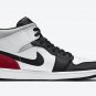 Air Jordan 1 Mid SE Red Black Toe 852542 100