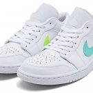 Air Jordan 1 Low White Multi-Color CW7033 100