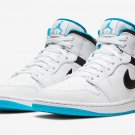 Air Jordan 1 Mid Laser Blue 554724 141