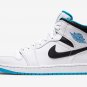 Air Jordan 1 Mid Laser Blue 554724 141