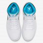 Air Jordan 1 Mid Laser Blue 554724 141