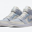 Air Jordan 1 Mid SE Sail Light Blue DA4666 100
