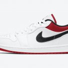 Air Jordan 1 Low White University Red 553558 118