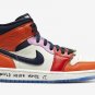 Melody Ehsani x Wmns Air Jordan 1 Mid Fearless CQ7629 100