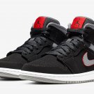 Air Jordan 1 Mid Black Grey 554724 060