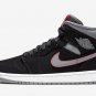 Air Jordan 1 Mid Black Grey 554724 060