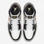 Air Jordan 1 Mid Patent Black Gold 852542 007