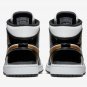 Air Jordan 1 Mid Patent Black Gold 852542 007