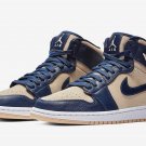Wmns Air Jordan 1 High Navy Cream AQ9131 401