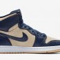 Wmns Air Jordan 1 High Navy Cream AQ9131 401