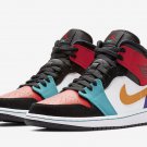 Air Jordan 1 Mid Multi-Color 554724 125