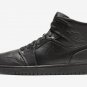 Air Jordan 1 Mid Triple Black 554724 090