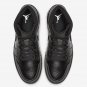 Air Jordan 1 Mid Triple Black 554724 090