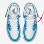 Off-White x Air Jordan 1 Retro High OG UNC AQ0818 148