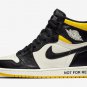 Air Jordan 1 Retro High OG NRG Not For Resale Yellow 861428 107