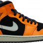 Air Jordan 1 Mid Black Cone 554724 062