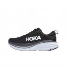 Men Women Hoka One One Bondi 8 Black White 1127952-BWHT