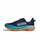 Men Women Hoka One One Speedgoat 6 Varsity Navy Meteor 1147811-VYM