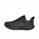 Men Women Hoka One One Clifton 9 Wide Triple Black 1132210-BBLC