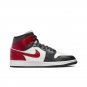 Air Jordan 1 Mid Black Toe BQ6472-160