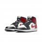 Air Jordan 1 Mid Black Toe BQ6472-160