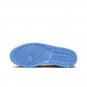 Air Jordan 1 Low Black University Blue 553558-041