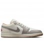 Air Jordan 1 Low Sail Fire Red College Grey 553558-169