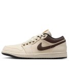 Air Jordan 1 Low Premium Pale Ivory Off Noir Baroque Brown IB8058-110