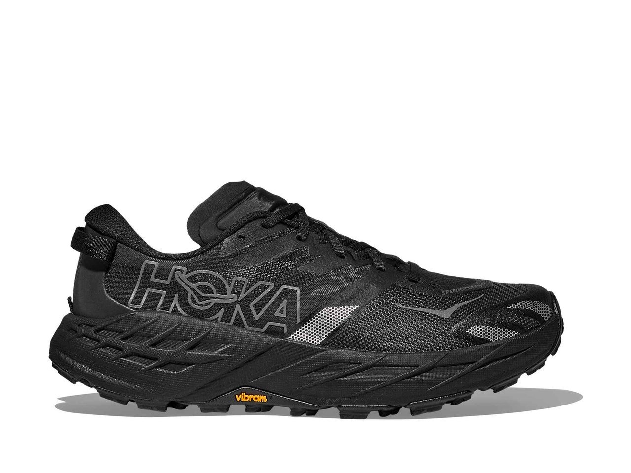 Hoka One One Speedgoat 7 Black Outer Orbit 1171928-BCKT