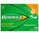 Berocca Performance Effervescent Tablets 45s Mango & Orange Flavor